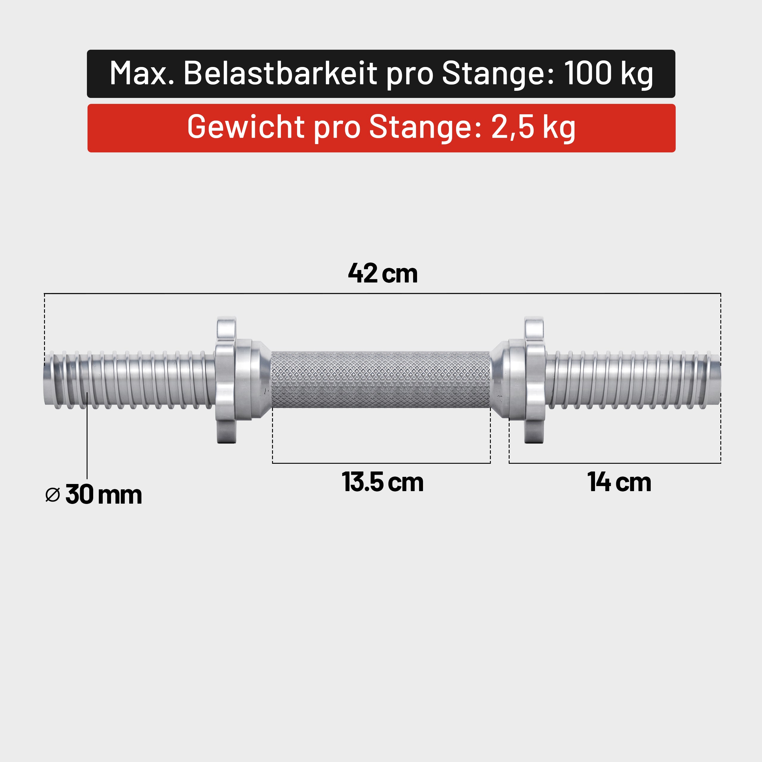 gyronetics-e-series-kurzhantel-2er-set-42-cm-sternverschluss image 7