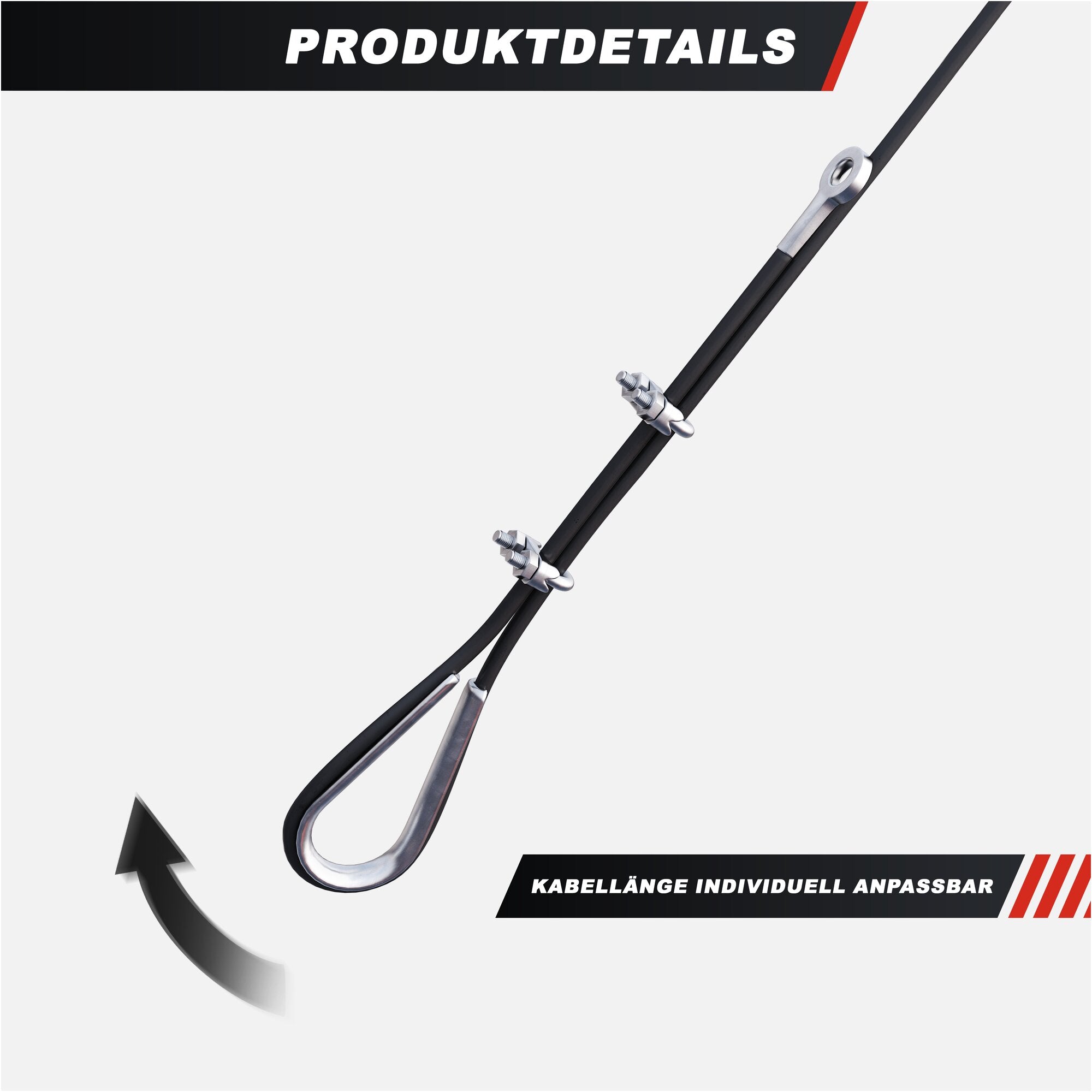 gyronetics-e-series-kabelzug-seilzug-mit-trizepsseil-150-kg image 4