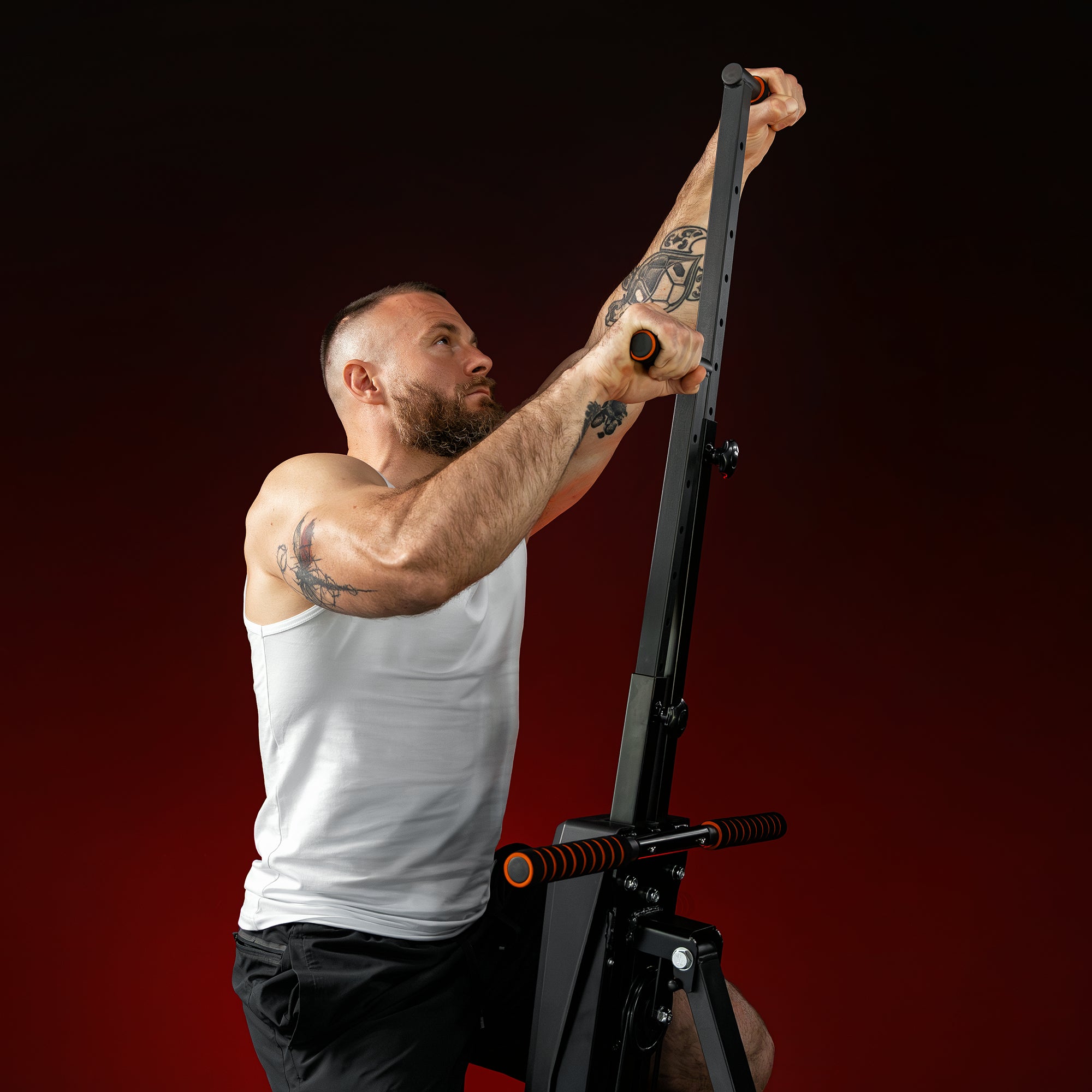 gyronetics-e-series-vertical-climber-stepper-klappbar-schwarz image 7