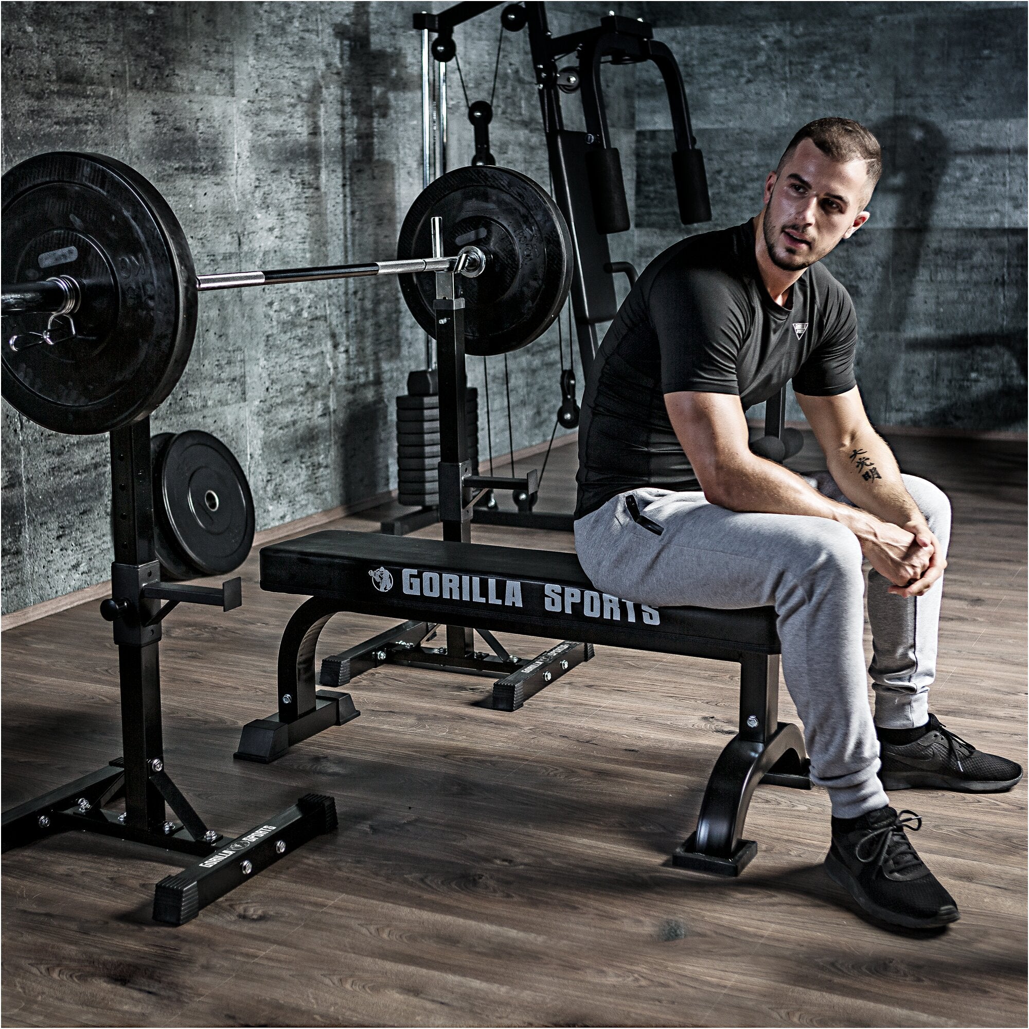gyronetics-e-series-squat-rack-hantelst-nder-verstellbar-400kg image 2