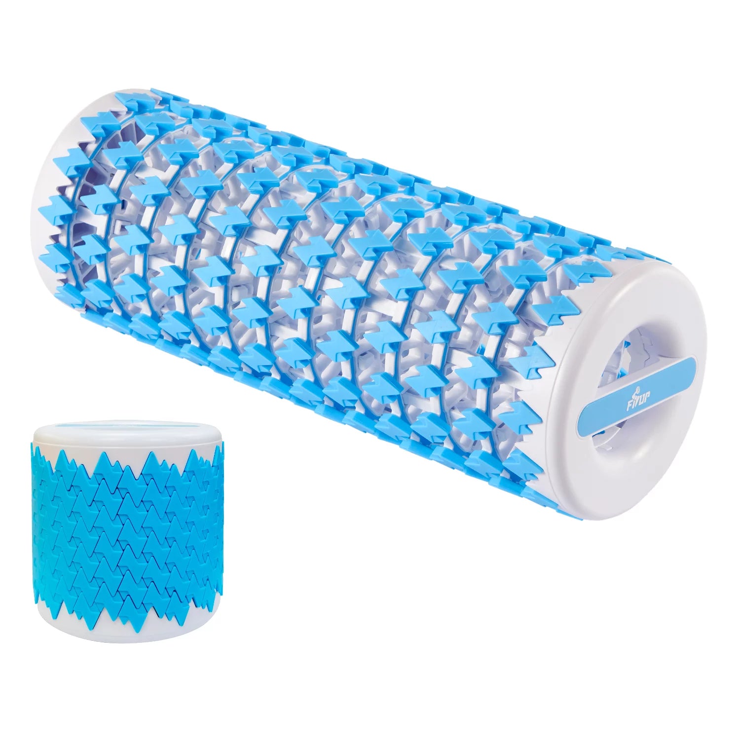 relife-resistance-bands-foam-roller-massage-pink image 6