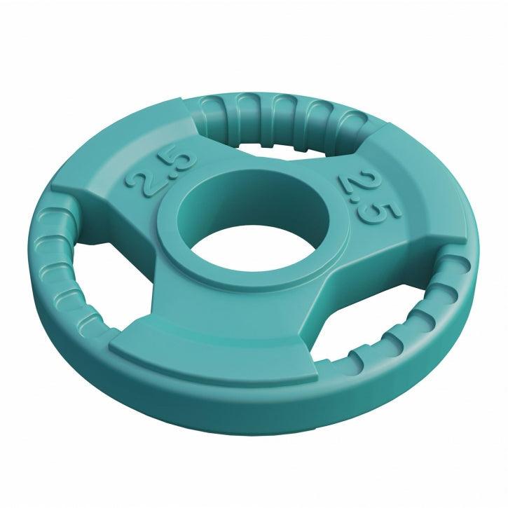 gyronetics-e-series-hantelscheibe-olympia-2-5-lb-gummi-gripper image 7