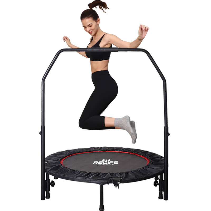 relife-trampoline-fitness-trampolin-40-zoll-mit-griff image 1