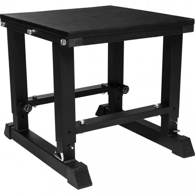 gyronetics-e-series-plyo-box-verstellbar-45-65-cm-stahl-schwarz image 1