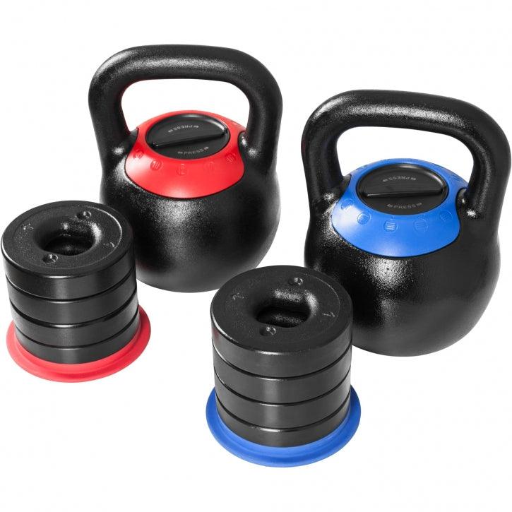 gyronetics-kettlebell-verstellbar-8-16-kg-gusseisen-mit-scheiben image 1