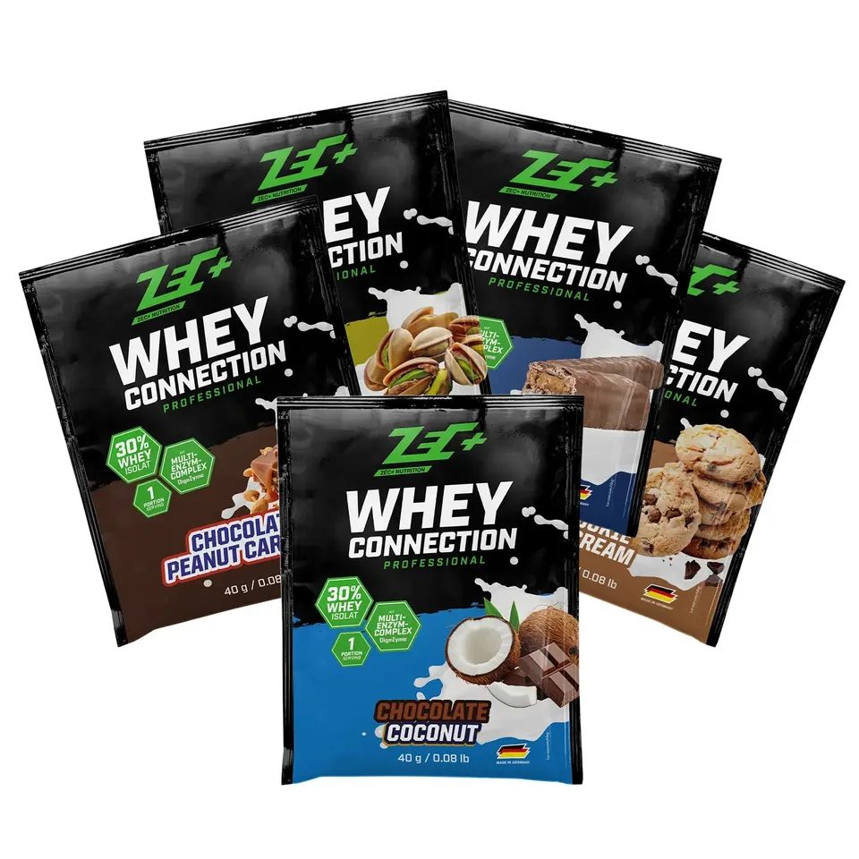 zec-whey-connection-5er-sample-pack-protein-pulver-mix image 1