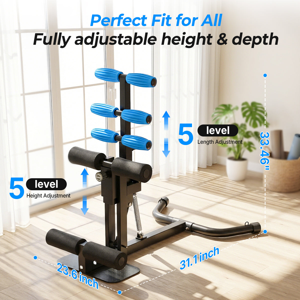 relife-weight-bench-deep-squat-machine-beintrainer-verstellbar image 2