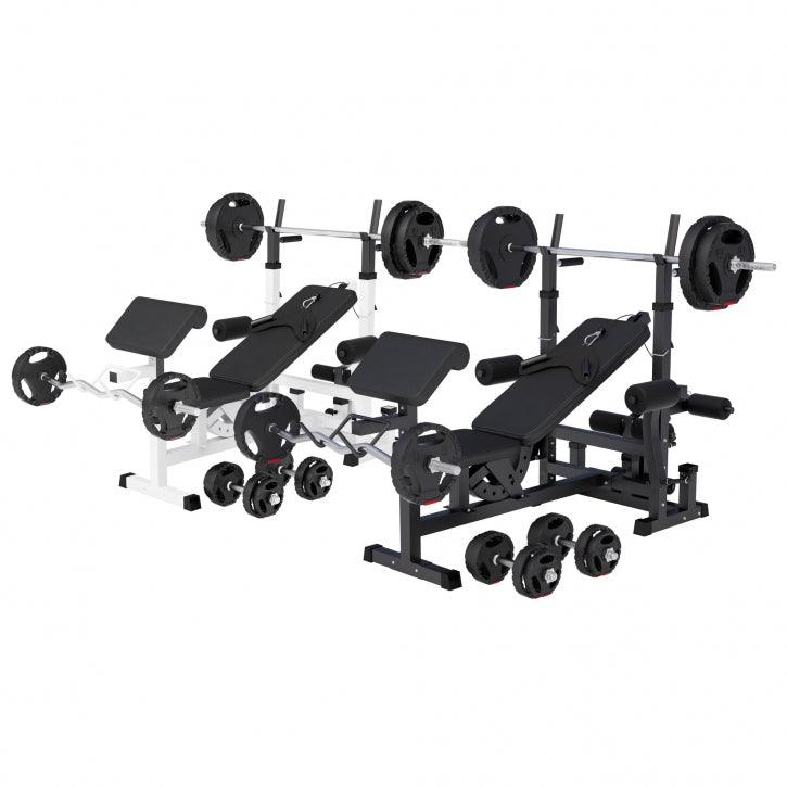 gyronetics-e-series-kraftstation-universal-mit-hantelset-100kg image 1