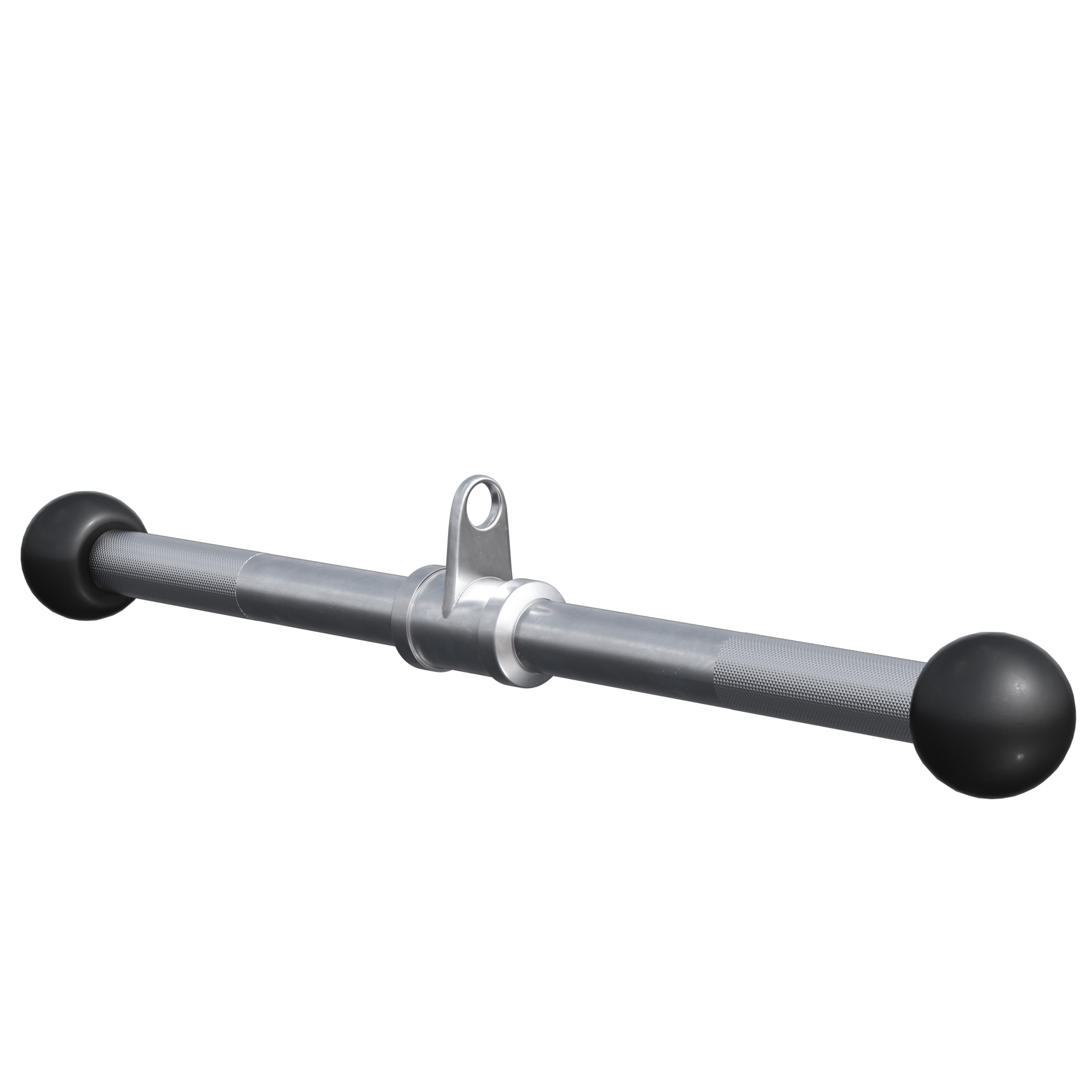 gyronetics-e-series-trizeps-bizepsstange-chrom-gummi-200-kg image 1