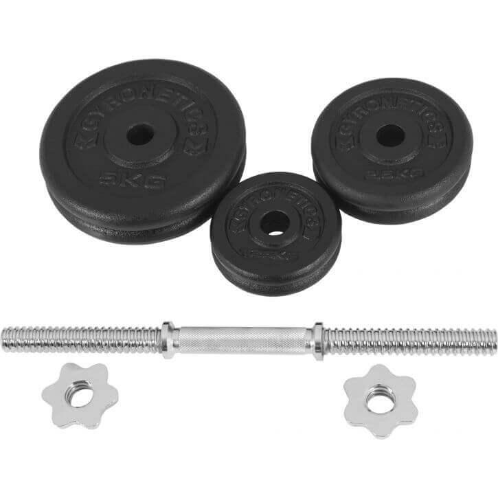 gyronetics-e-series-kurzhantel-set-gusseisen-20-kg-25-mm image 5