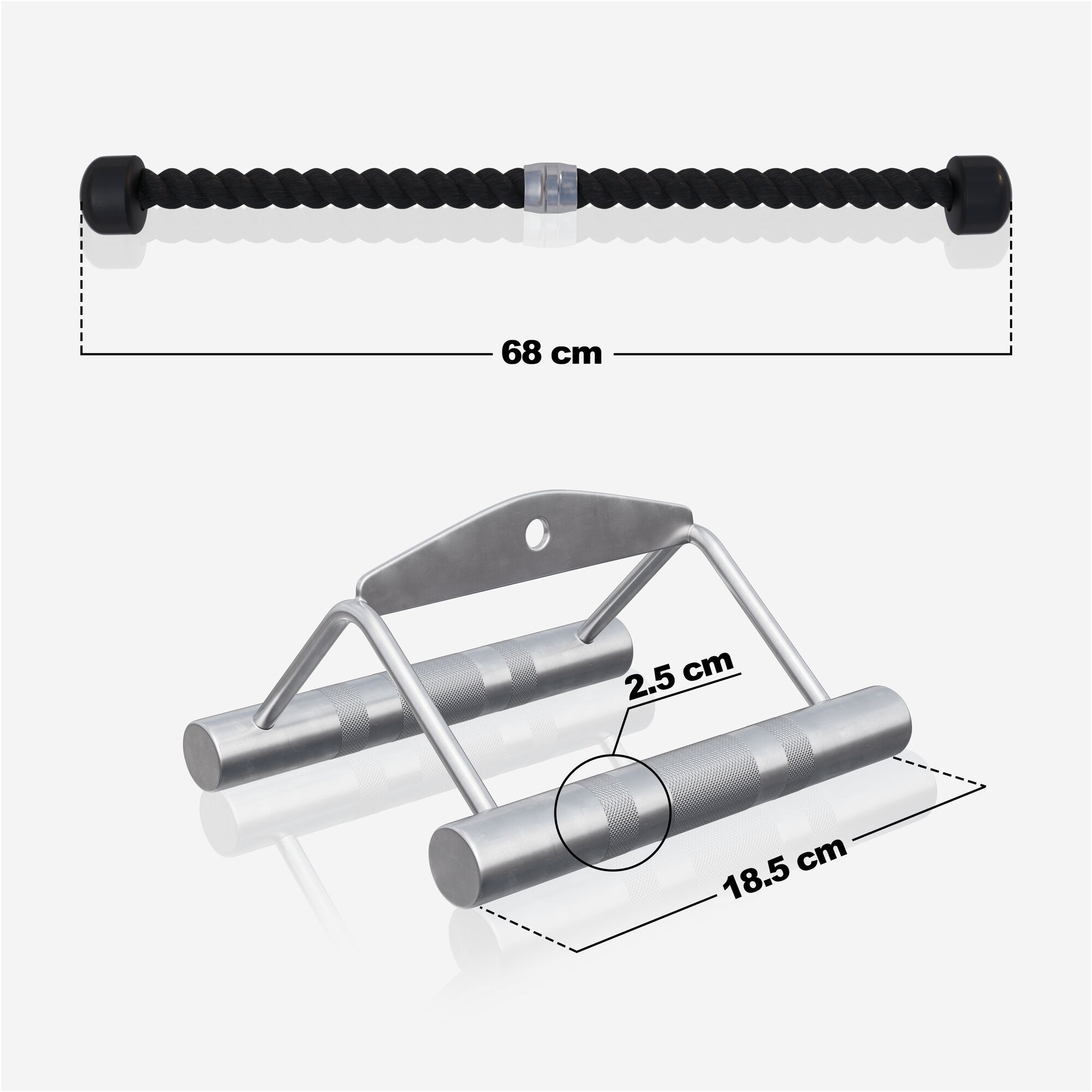 gyronetics-e-series-rudergriff-set-2-teilig-kabelzug-griffe image 3