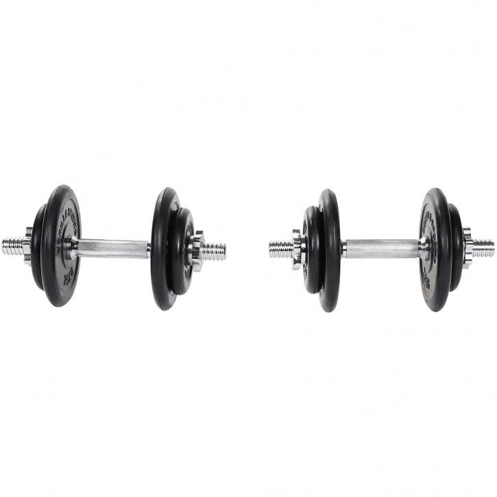 gyronetics-e-series-kurzhantelset-gummi-20-kg-sternverschluss image 3