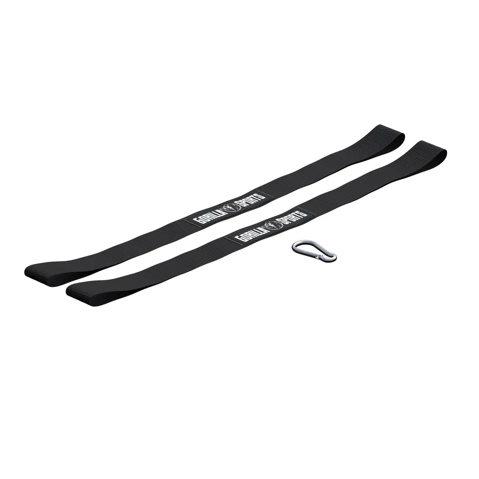 gorilla-sports-e-series-befestigungsschlaufen-set-nylon-2er-karabiner image 1
