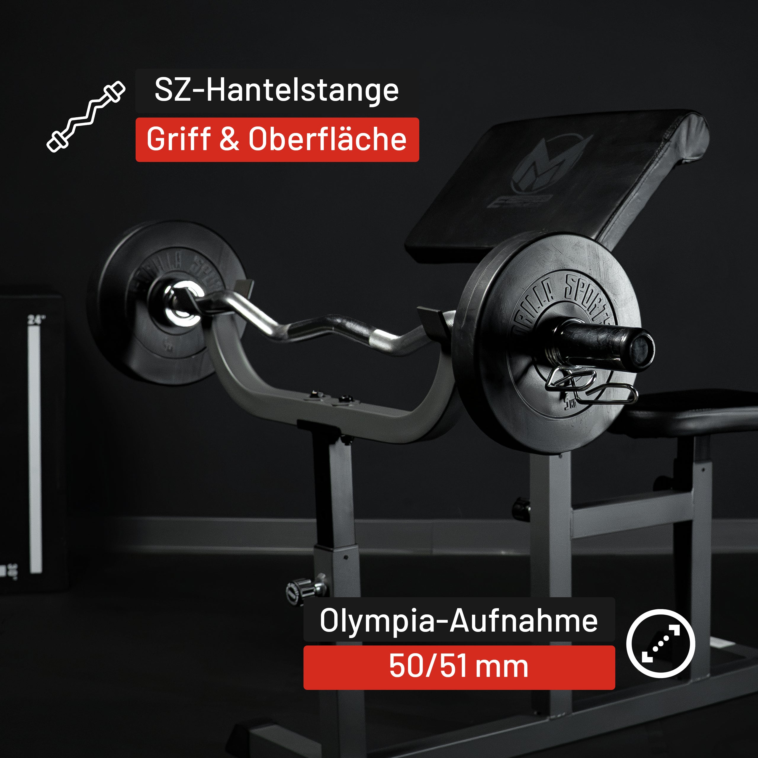 gyronetics-e-series-sz-hantelstange-olympia-120-cm-chrom image 3