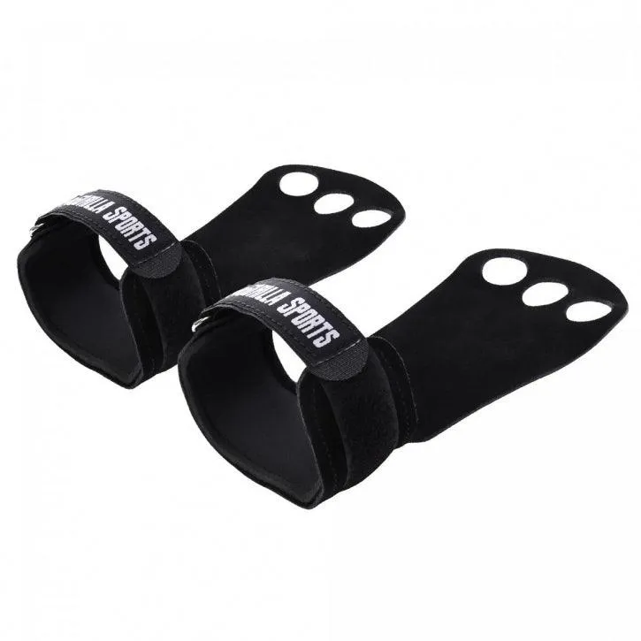 gyronetics-e-series-hand-grips-2er-set-schwarz-s-l-leder-pu image 1