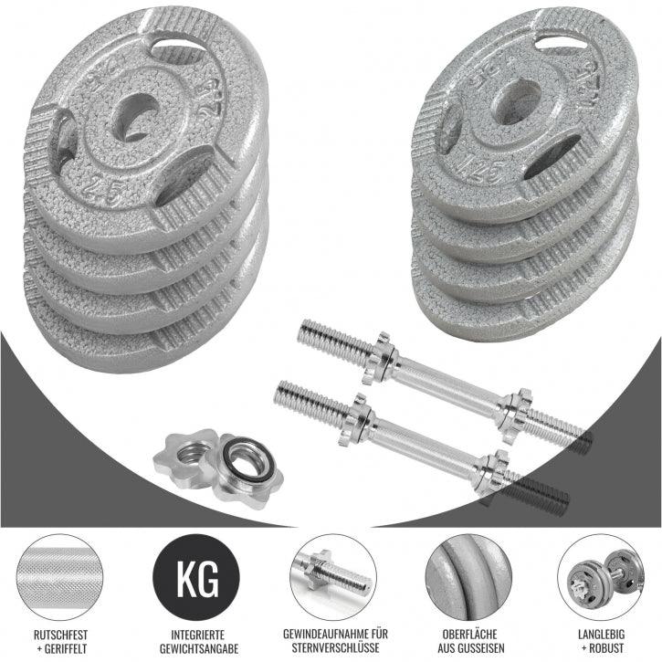 gyronetics-e-series-kurzhantel-set-gusseisen-30-kg-gripper image 4