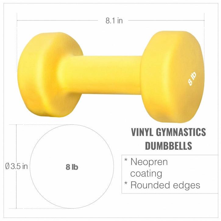 gyronetics-e-series-gymnastikhanteln-neopren-2x1-lb-0-5-kg image 3