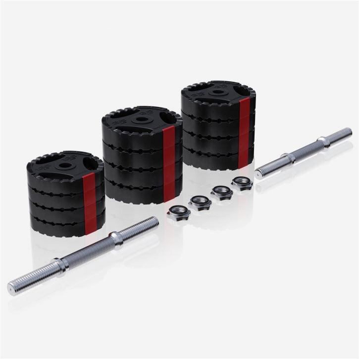 gyronetics-e-series-kurzhantel-set-30-kg-kunststoff image 3