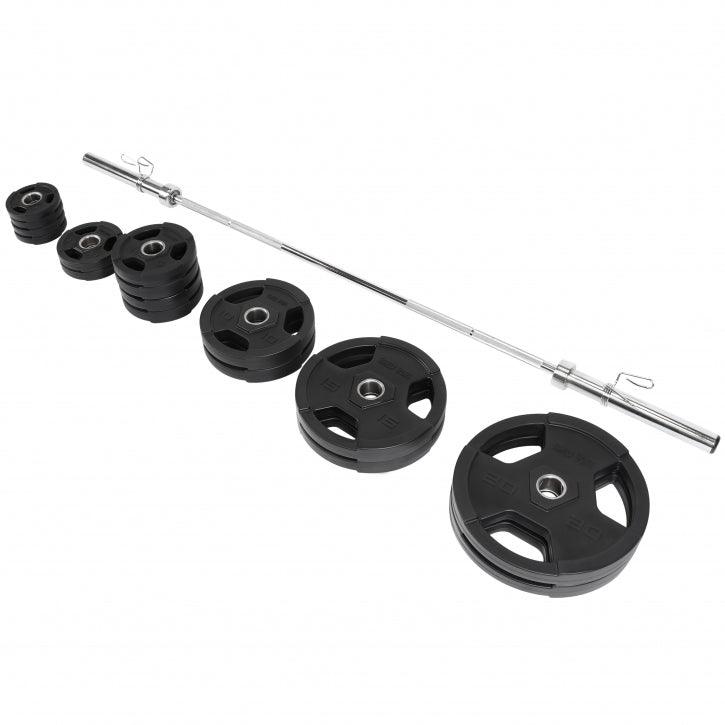 gyronetics-e-series-olympia-langhantelset-130-kg-gripper-kunststoff image 3
