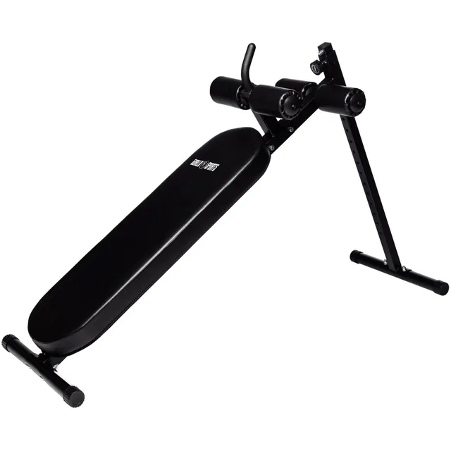 gyronetics-e-series-sit-up-bank-pro-bauchbank-schwarz-verstellbar image 1