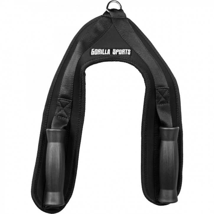 gyronetics-e-series-crunch-strap-bauchtrainer-kabelzug-schwarz image 1