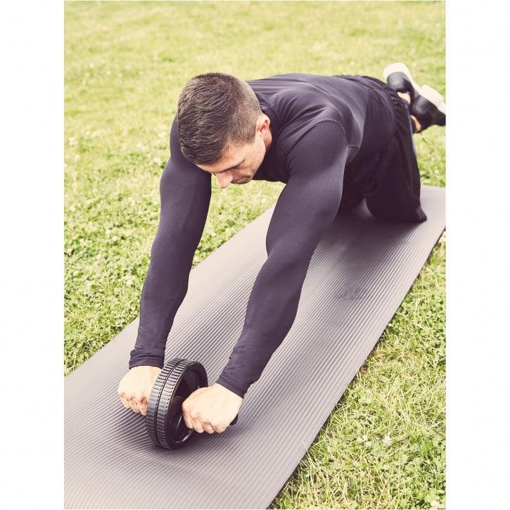 gyronetics-e-series-ab-roller-bauchroller-schwarz-mit-matte image 7
