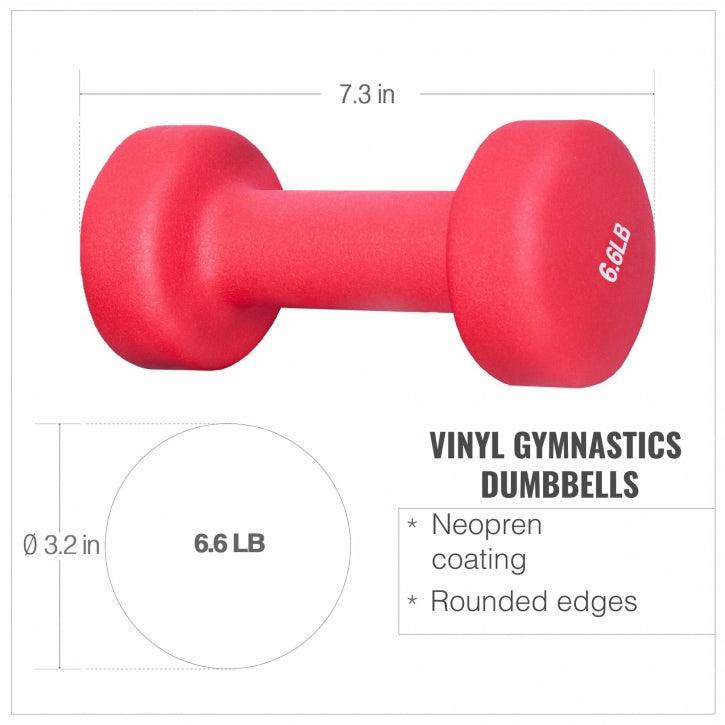 gyronetics-e-series-gymnastikhanteln-neopren-2x1-lb-0-5-kg image 7