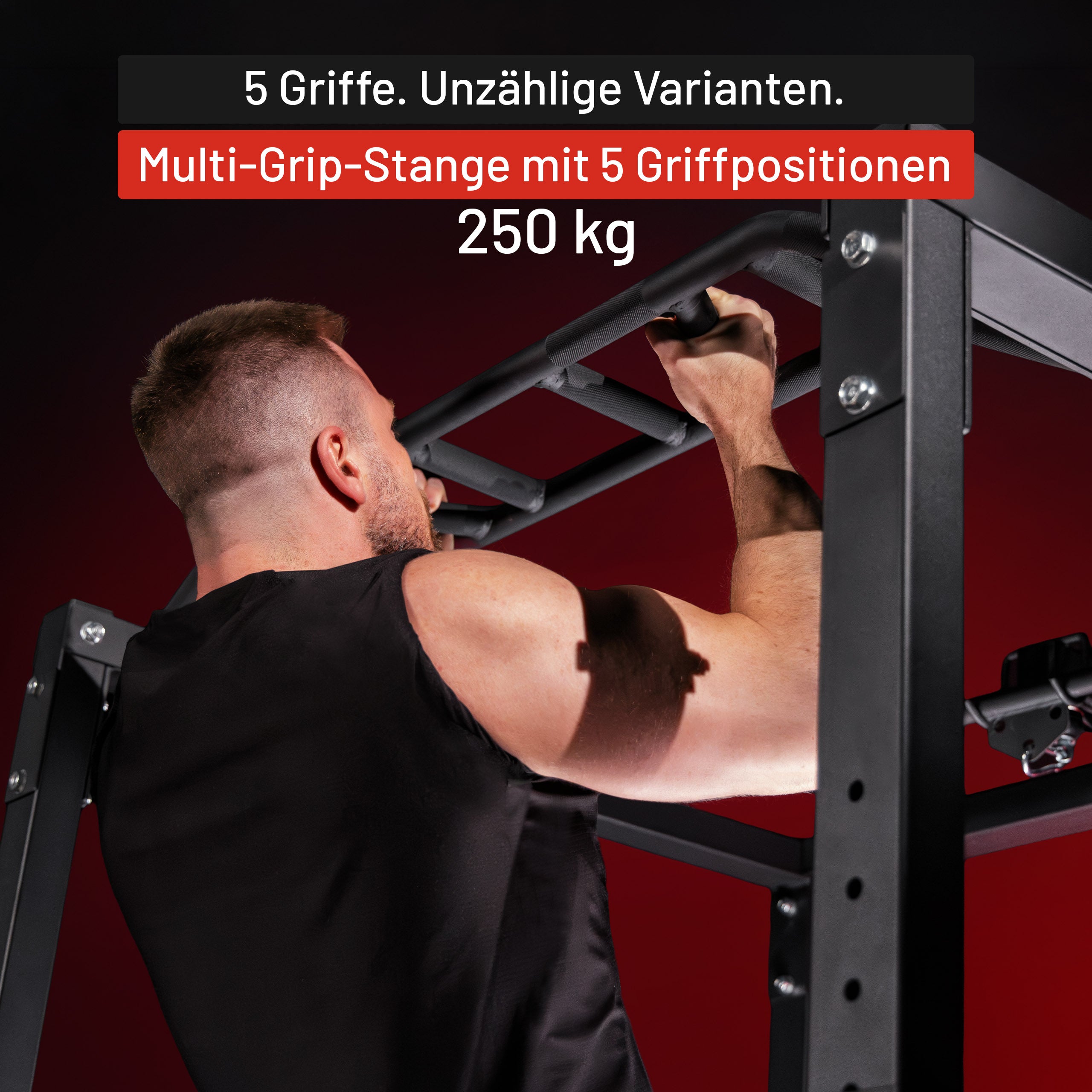 gyronetics-e-series-power-rack-kabelzug-fitnessstation-300-kg image 8