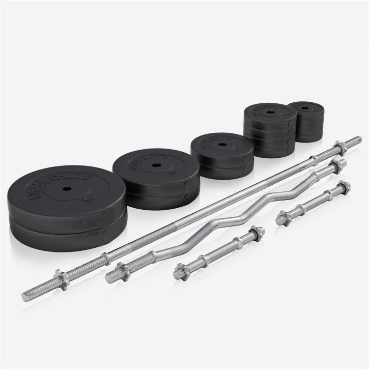 gyronetics-e-series-hantelbank-mit-ablage-set-100-kg-schwarz image 6