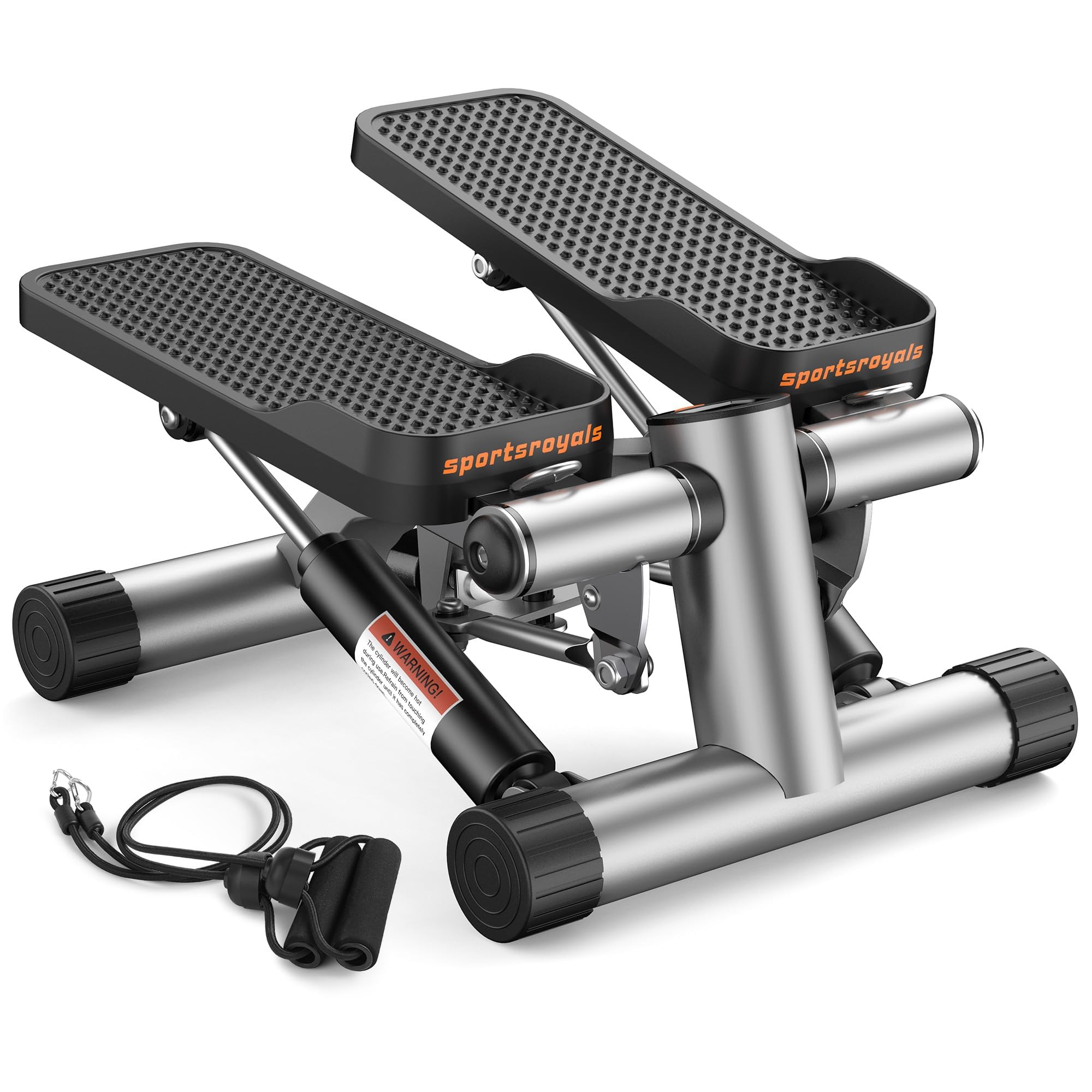 sportsroyals-stair-stepper-mini-stepper-schwarz-mit-b-ndern image 1