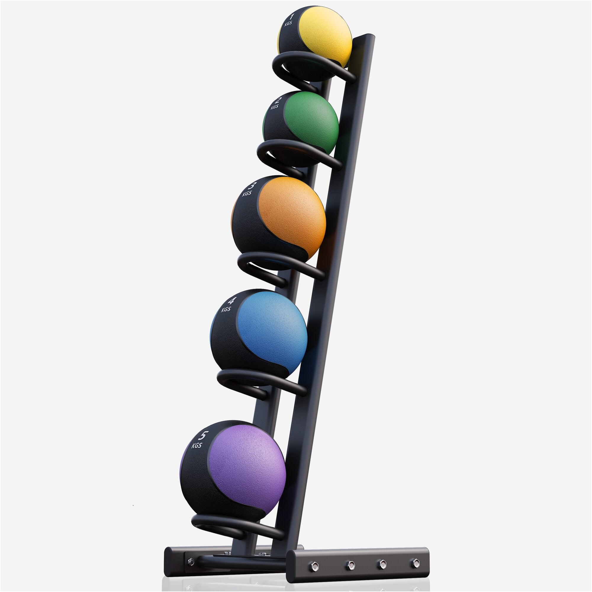 gyronetics-e-series-medizinball-set-gummi-1-5-kg-mit-st-nder image 6
