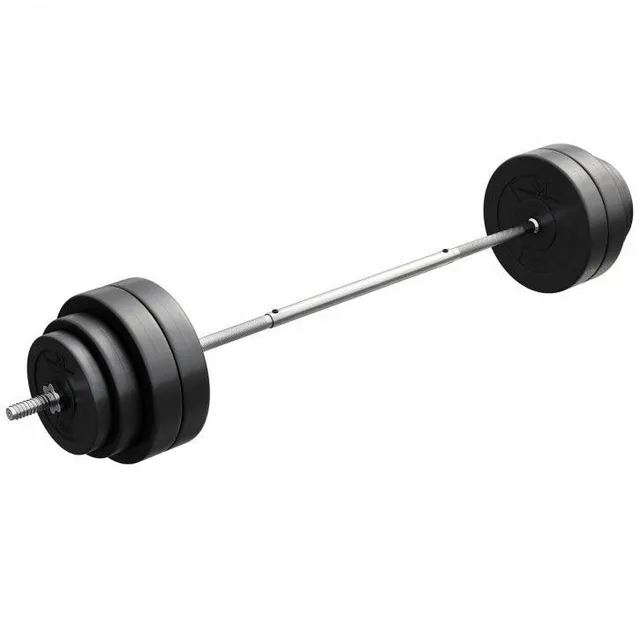 gyronetics-e-series-langhantel-set-kunststoff-60-kg-25-mm image 1