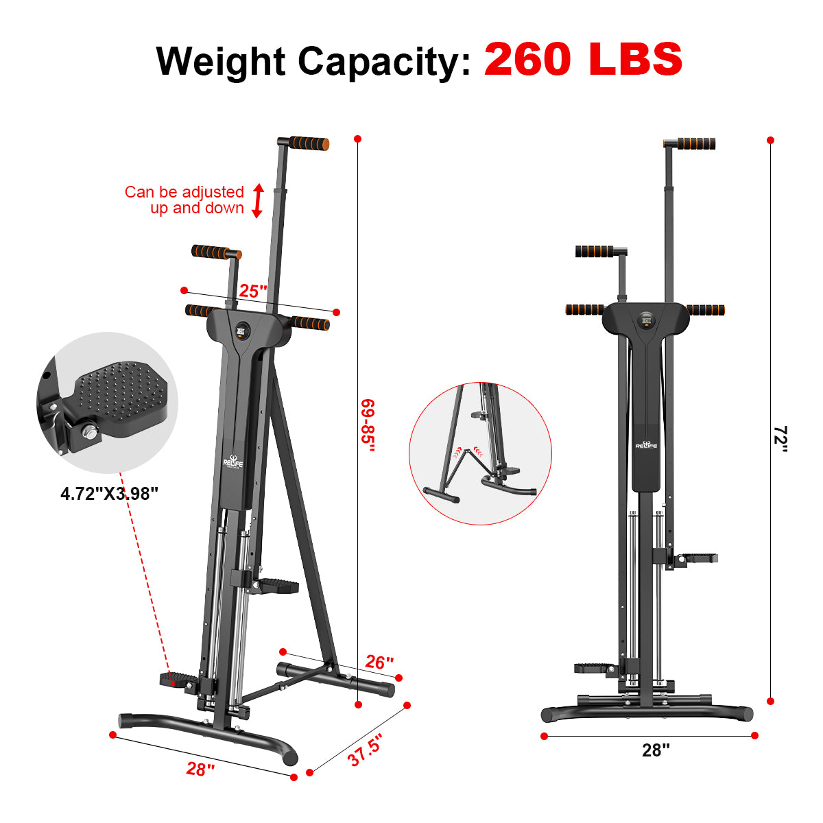 relife-vertical-climber-machine-stepper-klettertrainer-f-r-cardio image 6