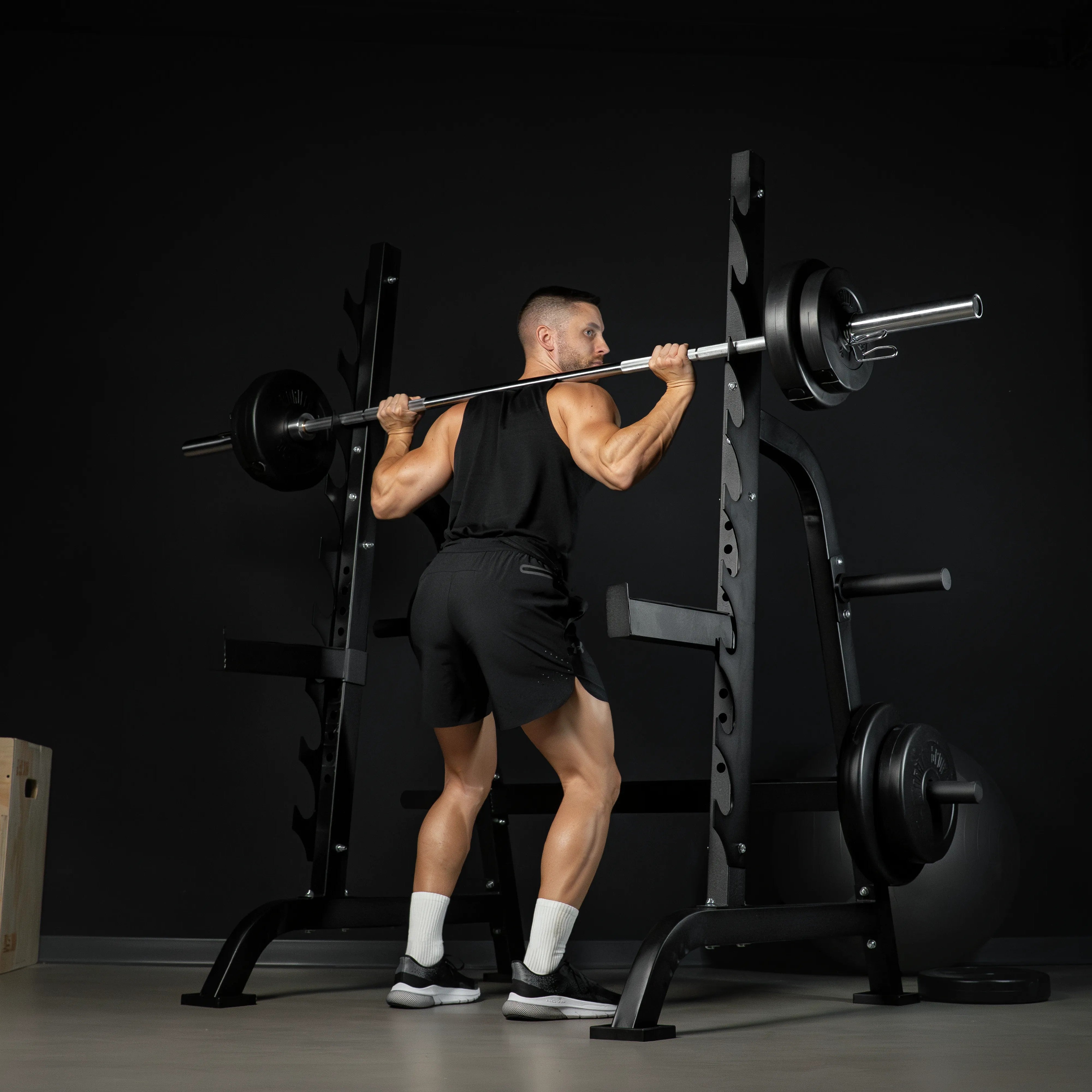 gyronetics-e-series-squat-rack-kniebeugenst-nder-mit-safety image 8