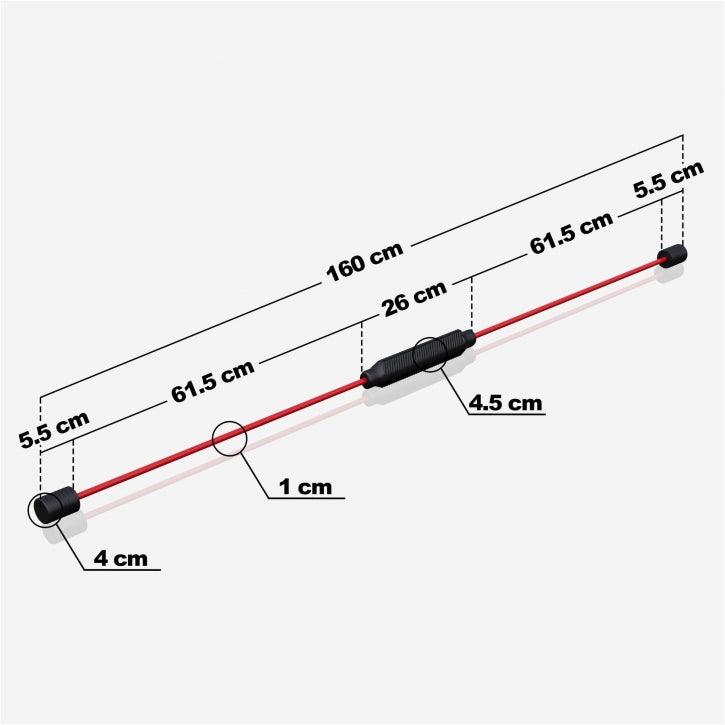 gyronetics-e-series-schwingstab-flexibel-160-cm-rot image 4