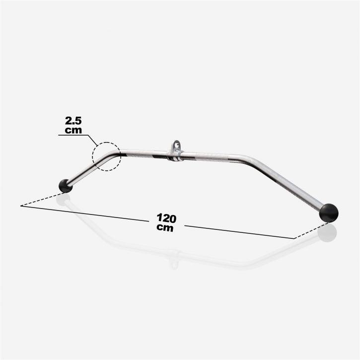 gyronetics-e-series-latzugstange-chrom-mit-drehgelenk-120-cm image 5