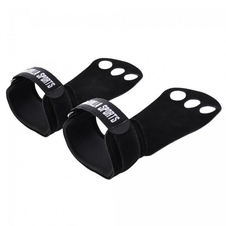 gyronetics-e-series-hand-grips-2er-set-schwarz-s-l-leder-pu image 1