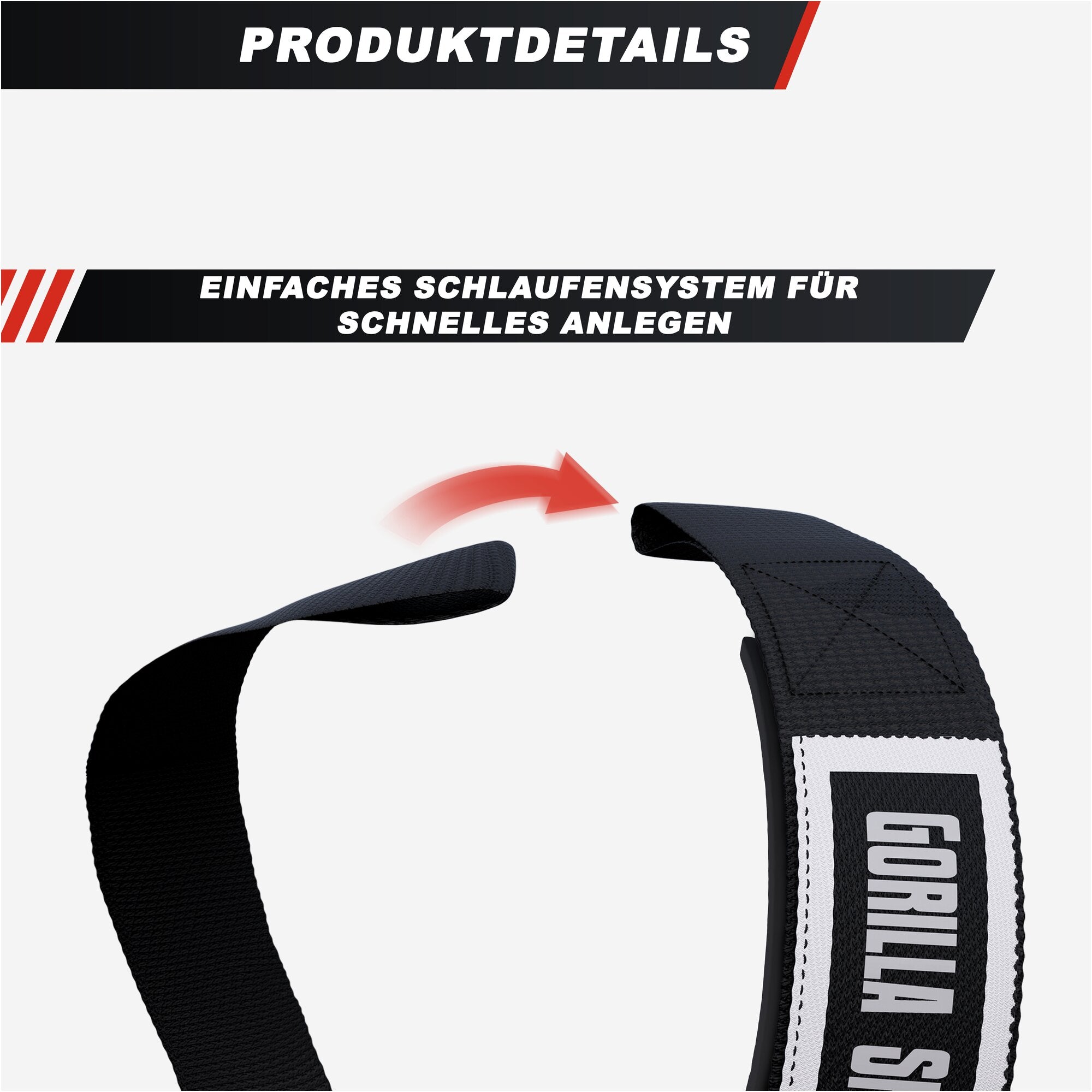 gyronetics-e-series-zughilfen-baumwolle-schwarz-wei-2er-set image 4