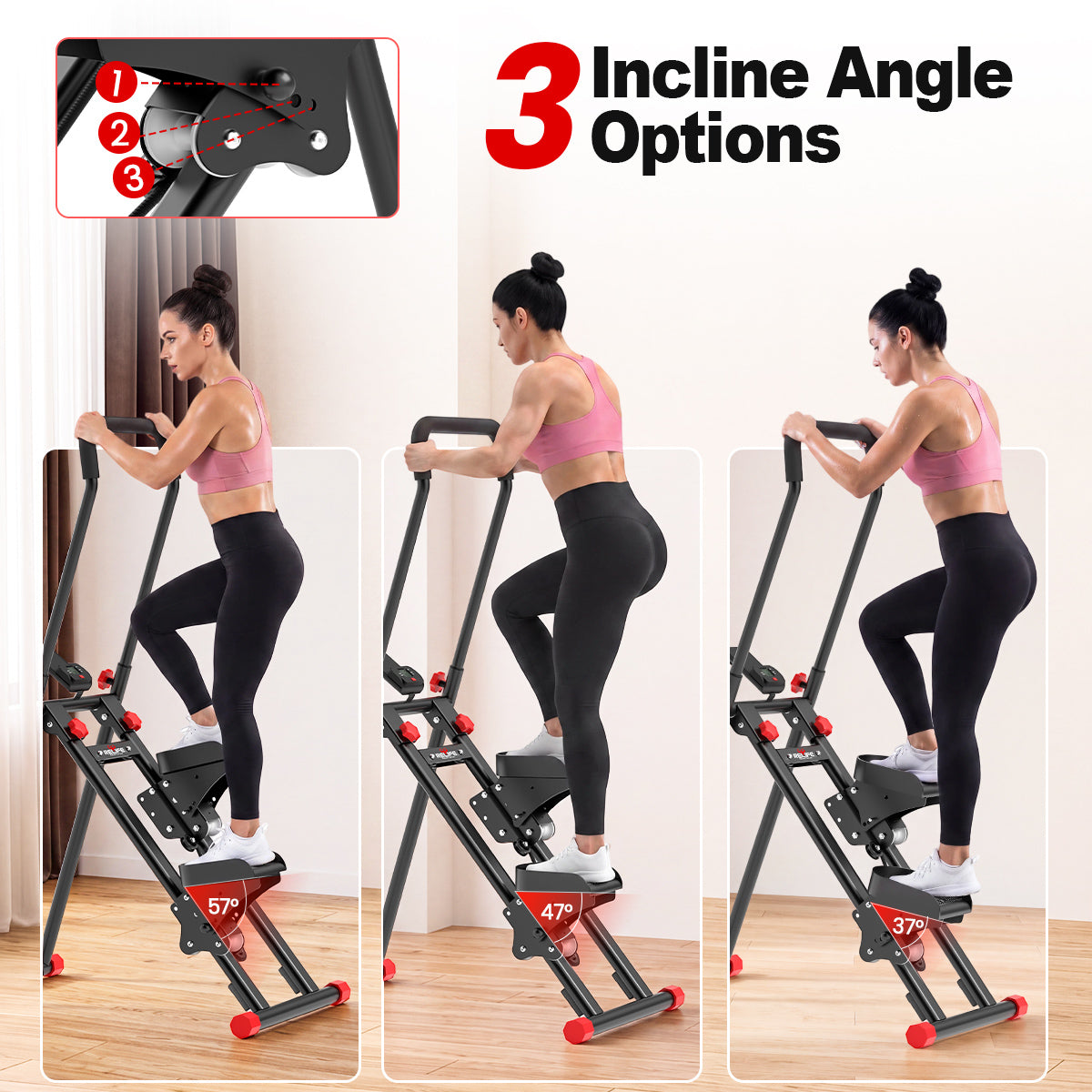 relife-vertical-climber-stepper-treppenstepper-schwarz image 5