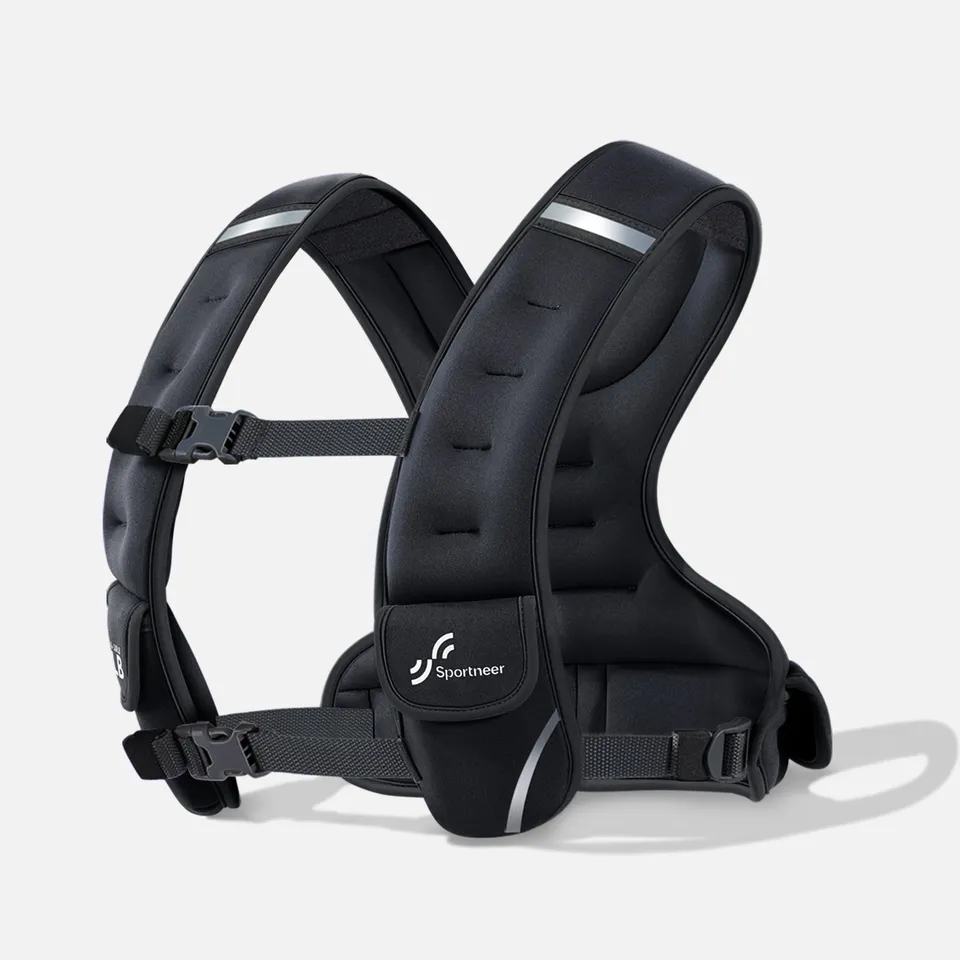 sportneer-wearable-weights-gewichtsweste-6-10-lbs-schwarz-verstellbar image 1