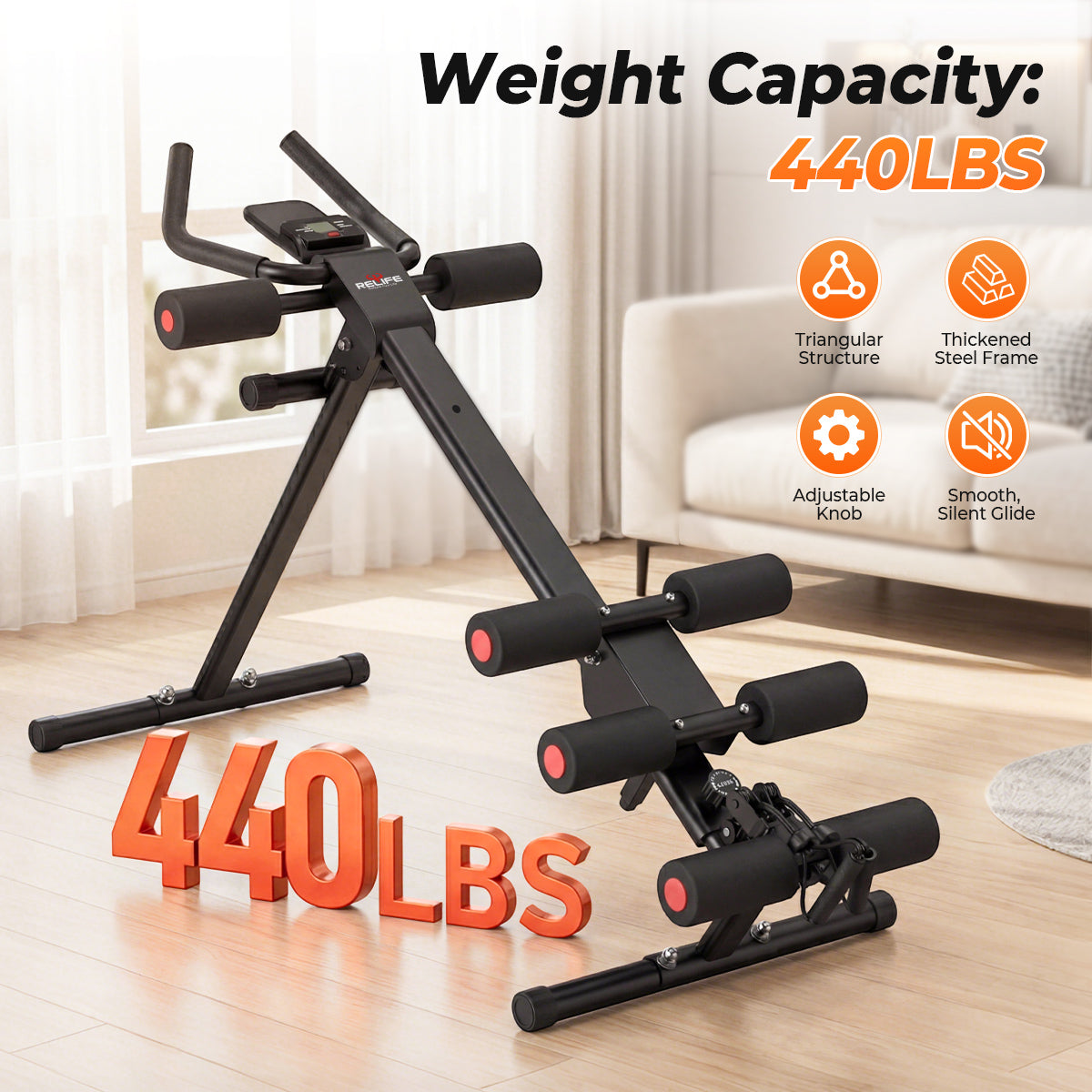 relife-ab-roller-5-in-1-bauchtrainer-schwarz-verstellbar image 4