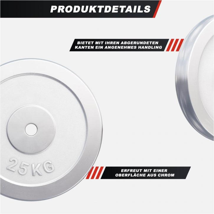 gyronetics-e-series-hantelscheibe-chrom-5-kg-gewichtsscheibe-30mm image 8