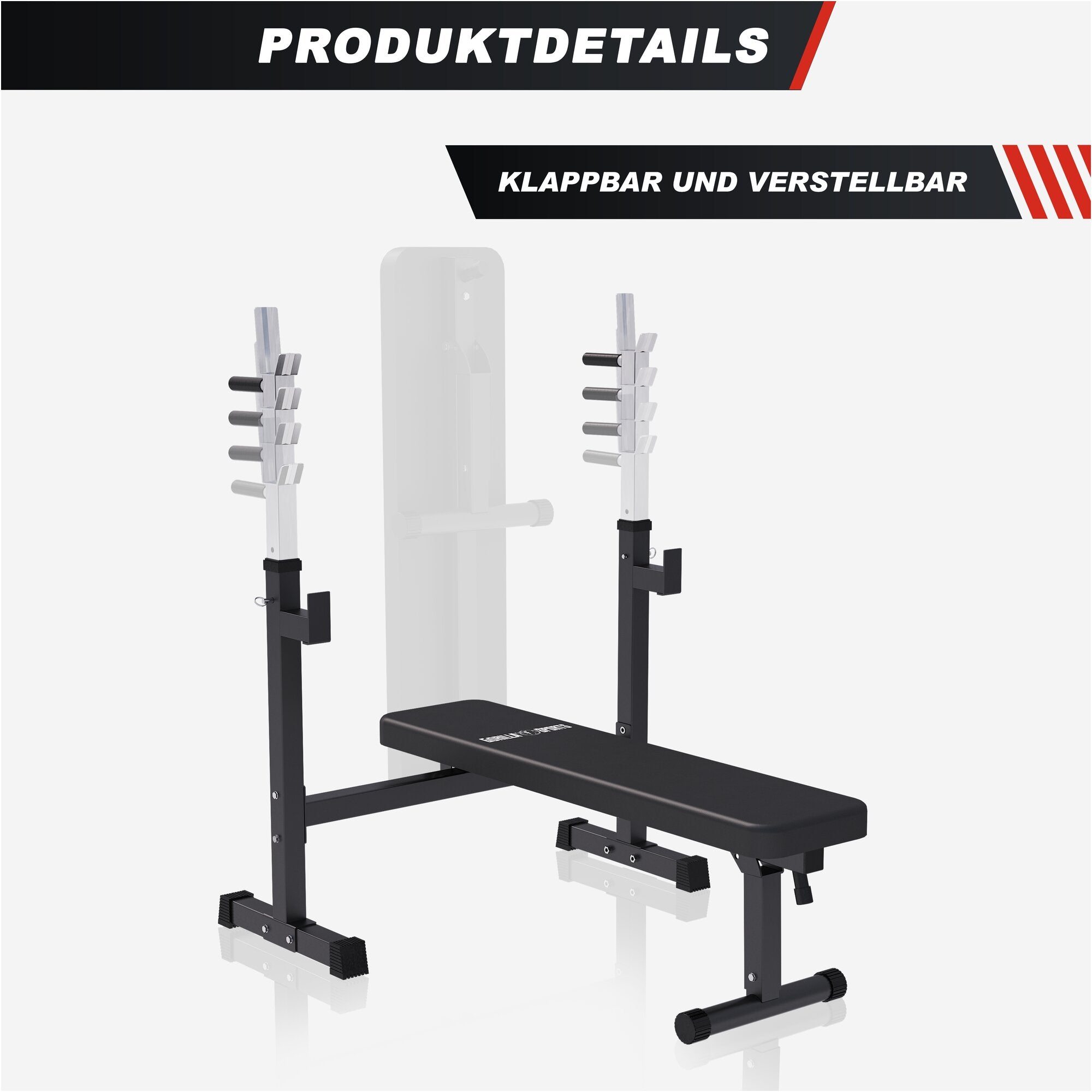 gyronetics-e-series-hantelbank-mit-ablage-set-70-kg image 3