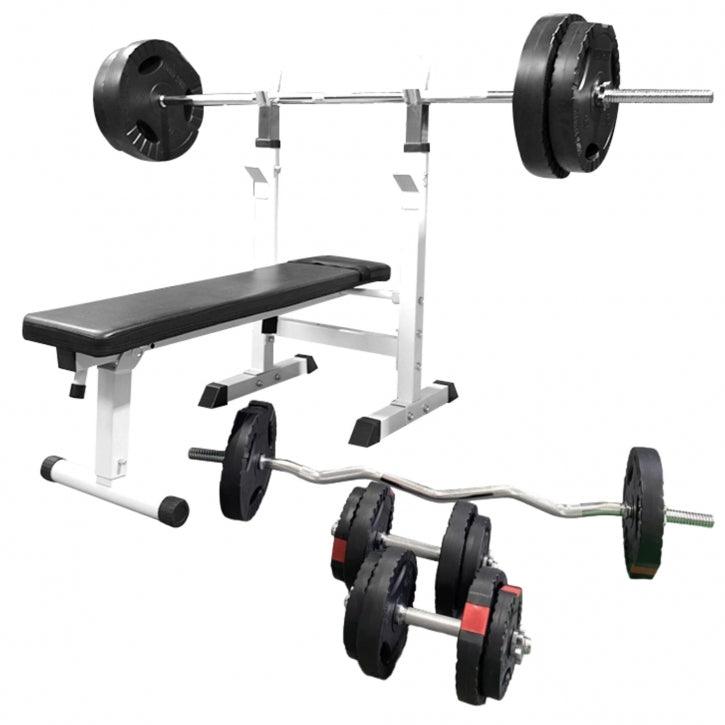gyronetics-e-series-hantelbank-set-100-kg-schwarz-ablage image 8